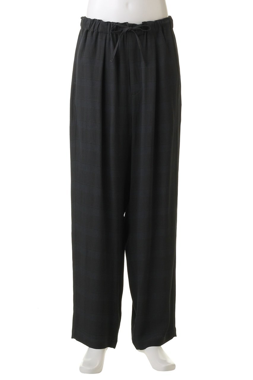 【ヨーク/YOKE】の【UNISEX】プラッドジャカード イージーパンツ 人気、トレンドファッション・服の通販 founy(ファニー) 　ファッション　Fashion　レディースファッション　Fashion for Women　パンツ　Pants & Trousers　ユニセックス　Unisex, Genderless　なめらか　Smooth, Silky Texture　クラシカル　Classical, Vintage-Inspired　シンプル　Simple, Minimal　エレガント 上品　Elegant　other-2|ID: prp329100003892431 ipo3291000000035404803