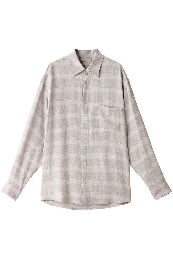 【ヨーク/YOKE / MEN】の【MEN】プラッド ジャカード シャツ インテリア・キッズ・メンズ・レディースファッション・服の通販 founy(ファニー) https://founy.com/ ファッション Fashion メンズファッション Fashion for Men クラシカル Classical, Vintage-Inspired ジャカード／ジャガード Jacquard, Woven Pattern スリーブ Sleeve, Long Sleeve / Short Sleeve セレモニー Ceremony ロング Long, Long-Length ビジネス 仕事 通勤 Business / Work / Commuting |ID: prp329100003892432 ipo3291000000032912619