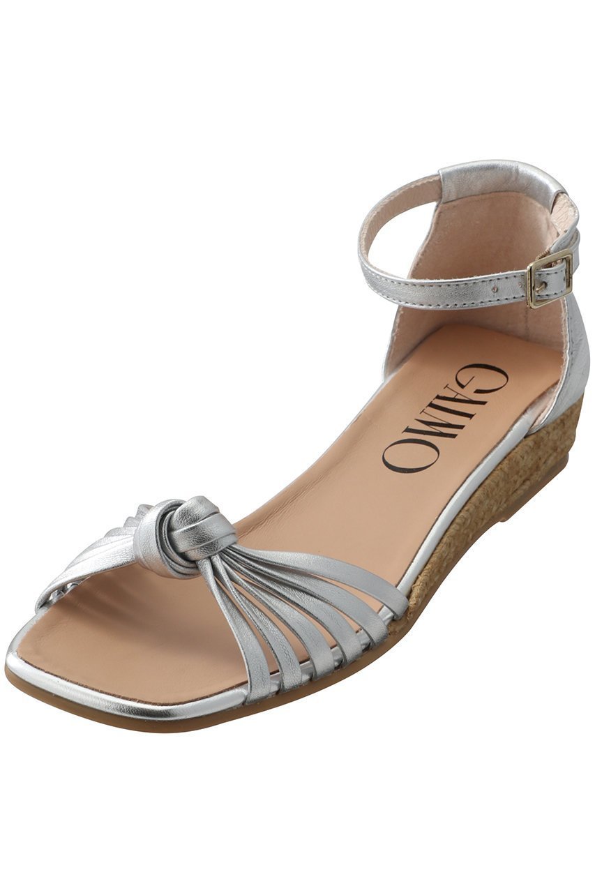 【エスメラルダ/Esmeralda】の【GAIMO】スクエアトジュートサンダル インテリア・キッズ・メンズ・レディースファッション・服の通販 founy(ファニー) 　ファッション　Fashion　レディースファッション　Fashion for Women　サンダル　Sandals, Summer Shoes　フェミニン　Feminine, Girly　エレガント 上品　Elegant　夏　Summer　春　Spring　S/S・春夏　SS, Spring/Summer, Warm Season　シルバー|ID: prp329100003892435 ipo3291000000035060240