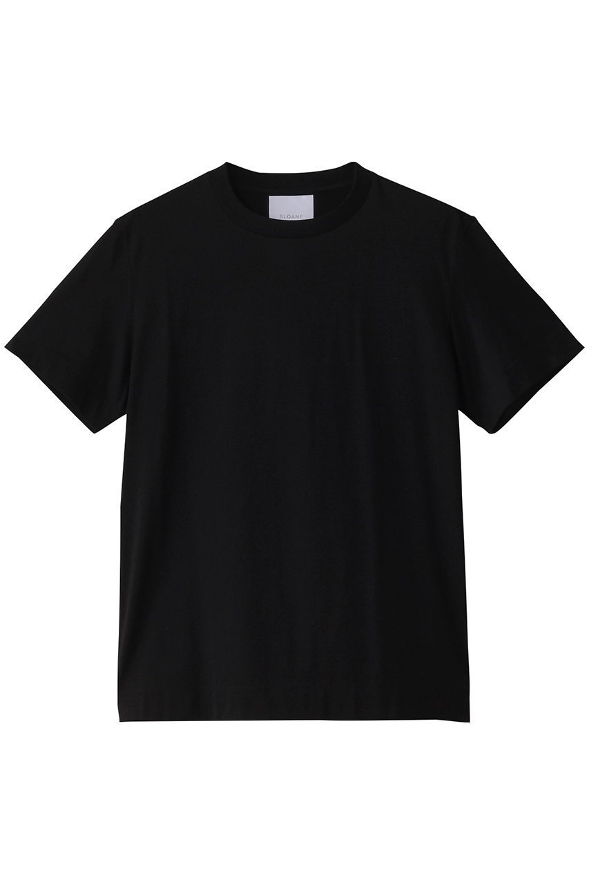 【アルアバイル/allureville】の【SLOANE】 UV TSHIRTS インテリア・キッズ・メンズ・レディースファッション・服の通販 founy(ファニー) ファッション Fashion レディースファッション Fashion for Women トップス・カットソー Cut & Sew Tops シャツ・ブラウス・オフィスカジュアル Elegant Blouses & Button-Ups ロングTシャツ・Tシャツ Longline T-Shirts & Tees カットソー・ベーシックTシャツ Cut-and-Sewn Tops / Stretch Tees & Basics インナー Innerwear ショート Short, Short Length シンプル Simple, Minimal ジャケット Jacket, Outerwear スリーブ Sleeve, Long Sleeve / Short Sleeve トレンド Trend, Trending Now ベーシック Basic, Essential 半袖 Short Sleeve, Half Sleeve ブラック|ID: prp329100003892465 ipo3291000000032838806