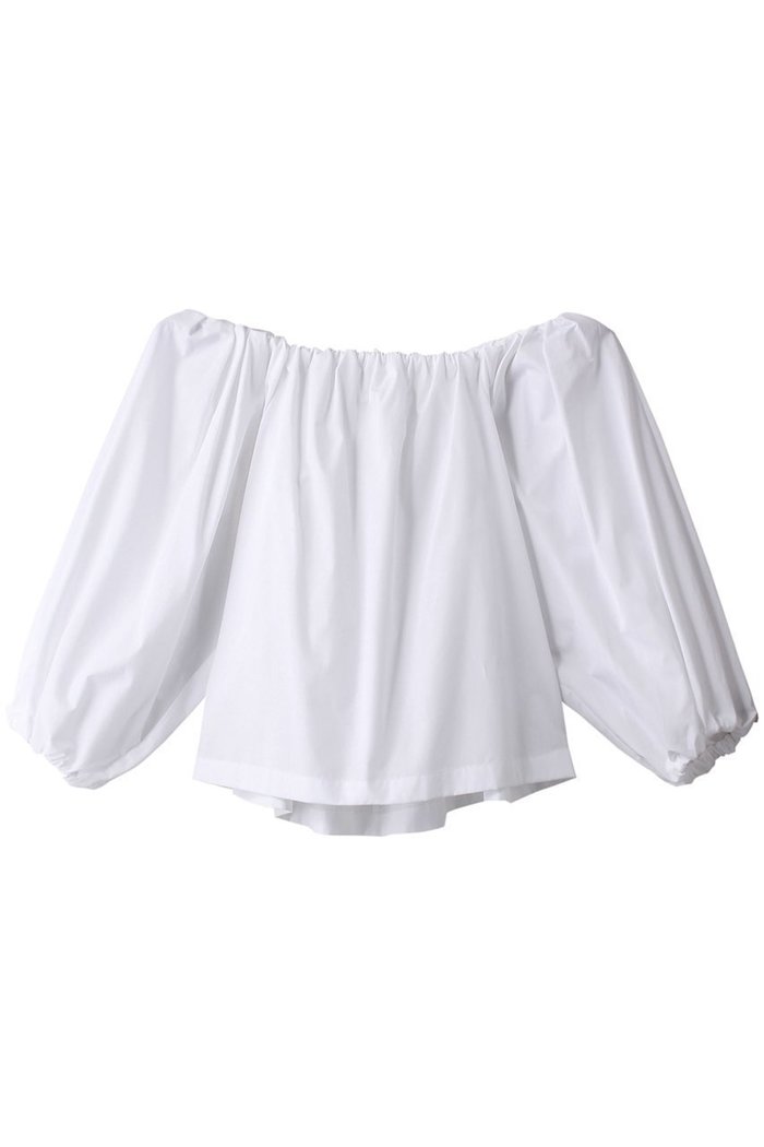 【エステータ/esteta】のTHOMAS MASON オフショルダーブラウス インテリア・キッズ・メンズ・レディースファッション・服の通販 founy(ファニー) https://founy.com/ ファッション Fashion レディースファッション Fashion for Women トップス・カットソー Cut & Sew Tops シャツ・ブラウス・オフィスカジュアル Elegant Blouses & Button-Ups ギャザー Gathered, Ruffled ショルダー Shoulder, Shoulder Strap シルケット Silket, Silky Cotton シンプル Simple, Minimal スリーブ Sleeve, Long Sleeve / Short Sleeve ロング Long, Long-Length 再入荷 Restock / Back in Stock 夏 Summer 春 Spring S/S・春夏 SS, Spring/Summer, Warm Season |ID: prp329100003892496 ipo3291000000035064041