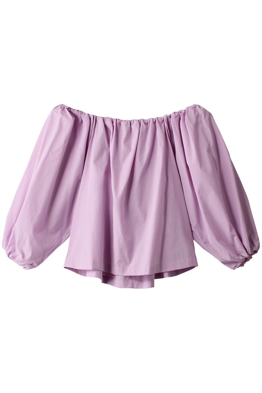 【エステータ/esteta】のTHOMAS MASON オフショルダーブラウス インテリア・キッズ・メンズ・レディースファッション・服の通販 founy(ファニー) ファッション Fashion レディースファッション Fashion for Women トップス・カットソー Cut & Sew Tops シャツ・ブラウス・オフィスカジュアル Elegant Blouses & Button-Ups ギャザー Gathered, Ruffled ショルダー Shoulder, Shoulder Strap シルケット Silket, Silky Cotton シンプル Simple, Minimal スリーブ Sleeve, Long Sleeve / Short Sleeve ロング Long, Long-Length 再入荷 Restock / Back in Stock 夏 Summer 春 Spring S/S・春夏 SS, Spring/Summer, Warm Season ピンク|ID: prp329100003892496 ipo3291000000035064044