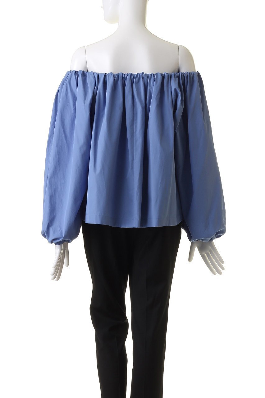 【エステータ/esteta】のTHOMAS MASON オフショルダーブラウス 人気、トレンドファッション・服の通販 founy(ファニー) ファッション Fashion レディースファッション Fashion for Women トップス・カットソー Cut & Sew Tops シャツ・ブラウス・オフィスカジュアル Elegant Blouses & Button-Ups ギャザー Gathered, Ruffled ショルダー Shoulder, Shoulder Strap シルケット Silket, Silky Cotton シンプル Simple, Minimal スリーブ Sleeve, Long Sleeve / Short Sleeve ロング Long, Long-Length 再入荷 Restock / Back in Stock 夏 Summer 春 Spring S/S・春夏 SS, Spring/Summer, Warm Season other-4|ID: prp329100003892496 ipo3291000000035064048