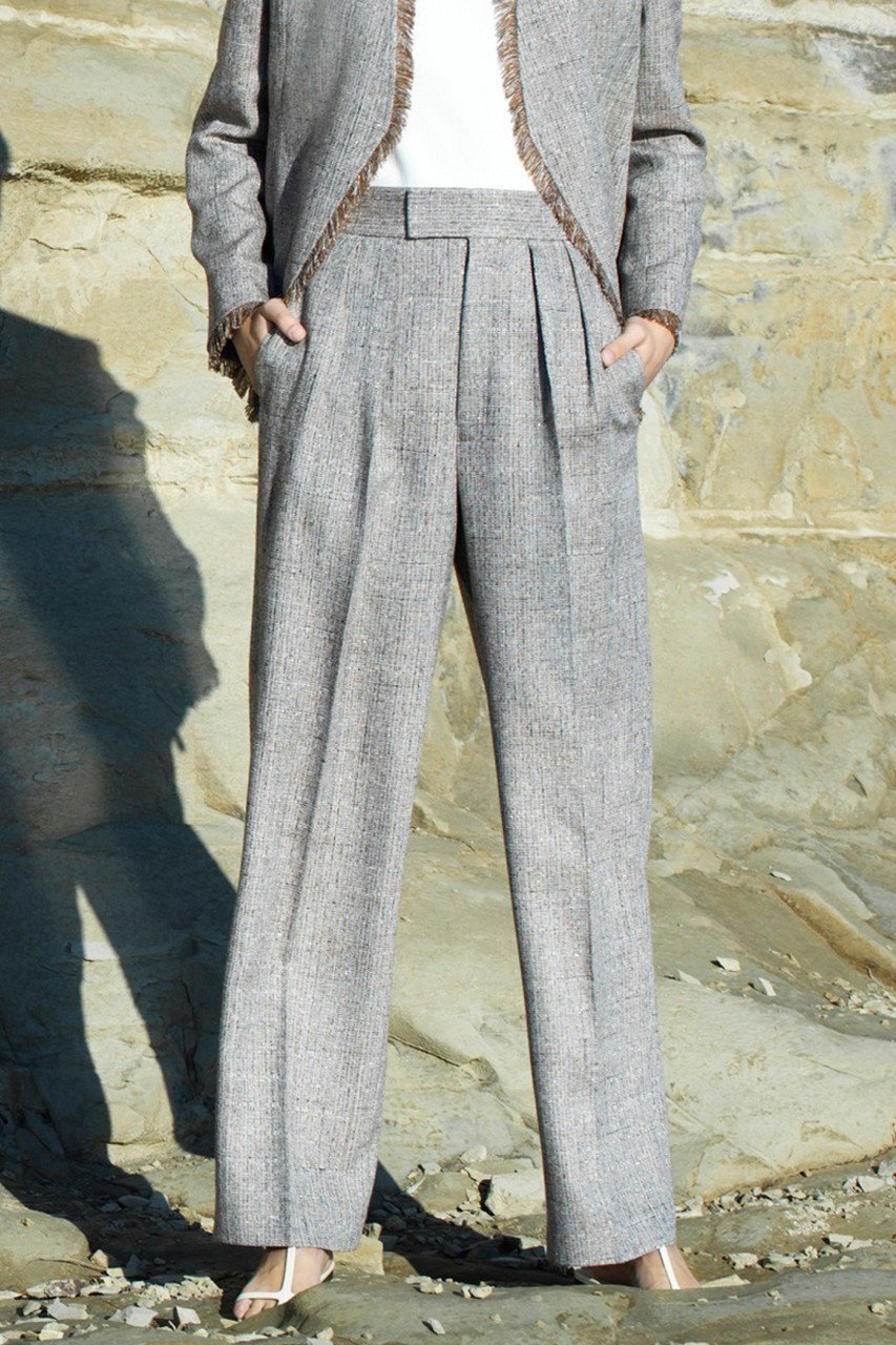 【エステータ/esteta】のリネンミックスツイードワイドシルエットパンツ 人気、トレンドファッション・服の通販 founy(ファニー) 　ファッション　Fashion　レディースファッション　Fashion for Women　パンツ　Pants & Trousers　ツイード　Twill, Twill Weave　ミックス　Mix, Mixed Style　ロング　Long, Long-Length　ワイド　Wide, Wide Fit　other-7|ID: prp329100003892500 ipo3291000000032932305