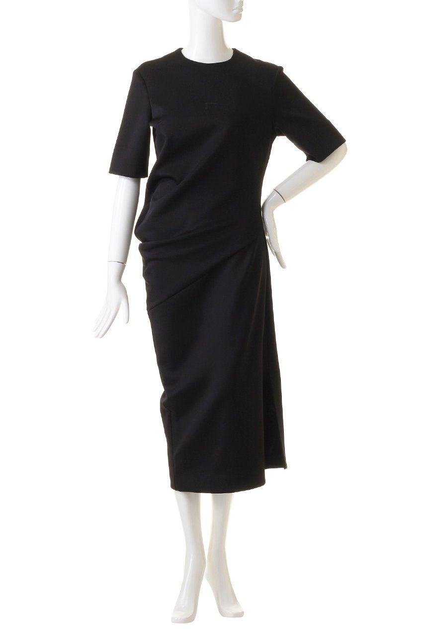 【エステータ/esteta】のスキューバジャージワンピース 人気、トレンドファッション・服の通販 founy(ファニー) 　ファッション　Fashion　レディースファッション　Fashion for Women　ワンピース　Dresses　チュニック　Tunic Tops & Dresses　アシンメトリー　Asymmetrical Style　ストレッチ　Stretch, Stretchy Fabric　スポーティ　Sporty, Casual Athletic　チュニック　Tunic, Long Top　フェミニン　Feminine, Girly　ロング　Long, Long-Length　other-2|ID: prp329100003892506 ipo3291000000032807606