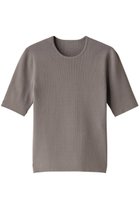 【エステータ/esteta】のコットンシルク5分袖ニット 人気、トレンドファッション・服の通販 founy(ファニー) ファッション Fashion レディースファッション Fashion for Women トップス・カットソー Cut & Sew Tops ニット Knit Tops & Sweaters カジュアルプルオーバー・ニットトップス Pullovers & Knit Tops / Casual Pullovers インナー Innerwear カットソー Cut and Sewn Top シルク Silk, 100% Silk シンプル Simple, Minimal フィット Fit, Slim Fit ラグジュアリー Luxury, Elegant 半袖 Short Sleeve, Half Sleeve thumbnail スレートグレー|ID: prp329100003892507 ipo3291000000032949208