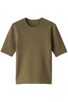 【エステータ/esteta】のコットンシルク5分袖ニット 人気、トレンドファッション・服の通販 founy(ファニー) ファッション Fashion レディースファッション Fashion for Women トップス・カットソー Cut & Sew Tops ニット Knit Tops & Sweaters カジュアルプルオーバー・ニットトップス Pullovers & Knit Tops / Casual Pullovers インナー Innerwear カットソー Cut and Sewn Top シルク Silk, 100% Silk シンプル Simple, Minimal フィット Fit, Slim Fit ラグジュアリー Luxury, Elegant 半袖 Short Sleeve, Half Sleeve thumbnail カーキ|ID: prp329100003892507 ipo3291000000032949220