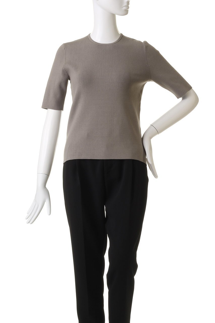 【エステータ/esteta】のコットンシルク5分袖ニット 人気、トレンドファッション・服の通販 founy(ファニー) 　ファッション　Fashion　レディースファッション　Fashion for Women　トップス・カットソー　Cut & Sew Tops　ニット　Knit Tops & Sweaters　カジュアルプルオーバー・ニットトップス　Pullovers & Knit Tops / Casual Pullovers　インナー　Innerwear　カットソー　Cut and Sewn Top　シルク　Silk, 100% Silk　シンプル　Simple, Minimal　フィット　Fit, Slim Fit　ラグジュアリー　Luxury, Elegant　再入荷　Restock / Back in Stock　半袖　Short Sleeve, Half Sleeve　other-2|ID: prp329100003892507 ipo3291000000035068023