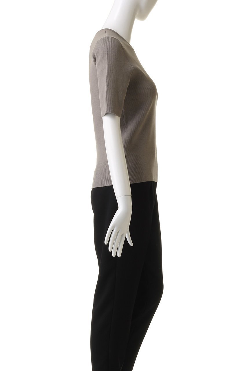 【エステータ/esteta】のコットンシルク5分袖ニット 人気、トレンドファッション・服の通販 founy(ファニー) 　ファッション　Fashion　レディースファッション　Fashion for Women　トップス・カットソー　Cut & Sew Tops　ニット　Knit Tops & Sweaters　カジュアルプルオーバー・ニットトップス　Pullovers & Knit Tops / Casual Pullovers　インナー　Innerwear　カットソー　Cut and Sewn Top　シルク　Silk, 100% Silk　シンプル　Simple, Minimal　フィット　Fit, Slim Fit　ラグジュアリー　Luxury, Elegant　再入荷　Restock / Back in Stock　半袖　Short Sleeve, Half Sleeve　other-3|ID: prp329100003892507 ipo3291000000035068024