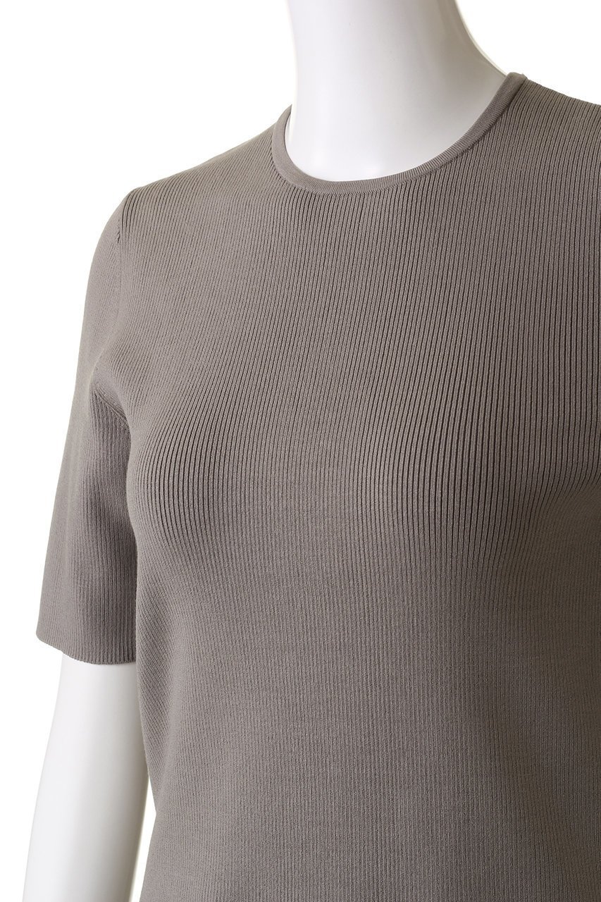 【エステータ/esteta】のコットンシルク5分袖ニット 人気、トレンドファッション・服の通販 founy(ファニー) 　ファッション　Fashion　レディースファッション　Fashion for Women　トップス・カットソー　Cut & Sew Tops　ニット　Knit Tops & Sweaters　カジュアルプルオーバー・ニットトップス　Pullovers & Knit Tops / Casual Pullovers　インナー　Innerwear　カットソー　Cut and Sewn Top　シルク　Silk, 100% Silk　シンプル　Simple, Minimal　フィット　Fit, Slim Fit　ラグジュアリー　Luxury, Elegant　再入荷　Restock / Back in Stock　半袖　Short Sleeve, Half Sleeve　other-5|ID: prp329100003892507 ipo3291000000035068026