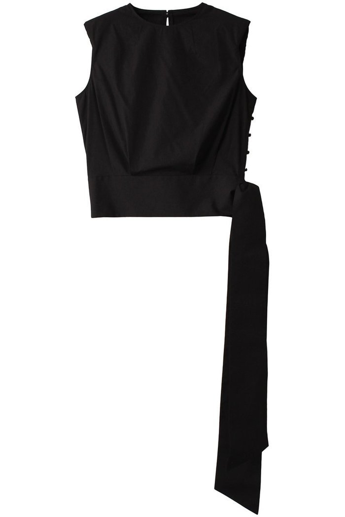 【エステータ/esteta】のTHOMAS MASON ノースリーブブラウス インテリア・キッズ・メンズ・レディースファッション・服の通販 founy(ファニー) https://founy.com/ ファッション Fashion レディースファッション Fashion for Women トップス・カットソー Cut & Sew Tops キャミソール&ノースリーブ Camisoles & Sleeveless Tops シャツ・ブラウス・オフィスカジュアル Elegant Blouses & Button-Ups なめらか Smooth, Silky Texture シルケット Silket, Silky Cotton ノースリーブ Sleeveless, No-Sleeve リボン Ribbon, Bow 再入荷 Restock / Back in Stock |ID: prp329100003892508 ipo3291000000035064126