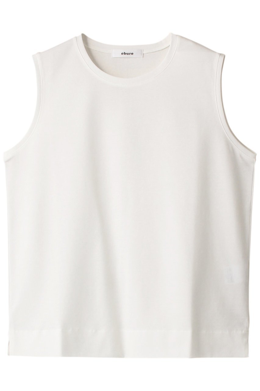 【エブール/ebure】のピュアオーガニックバイオ ノースリーブトップス 人気、トレンドファッション・服の通販 founy(ファニー) 　ファッション　Fashion　レディースファッション　Fashion for Women　トップス・カットソー　Cut & Sew Tops　キャミソール&ノースリーブ　Camisoles & Sleeveless Tops　シャツ・ブラウス・オフィスカジュアル　Elegant Blouses & Button-Ups　ロングTシャツ・Tシャツ　Longline T-Shirts & Tees　カットソー・ベーシックTシャツ　Cut-and-Sewn Tops / Stretch Tees & Basics　インナー　Innerwear　キャミソール　Camisole, Spaghetti Strap Top　コンパクト　Compact, Small Size　シンプル　Simple, Minimal　タンク　Tank Top, Sleeveless Top　 other-1|ID: prp329100003898803 ipo3291000000032839124