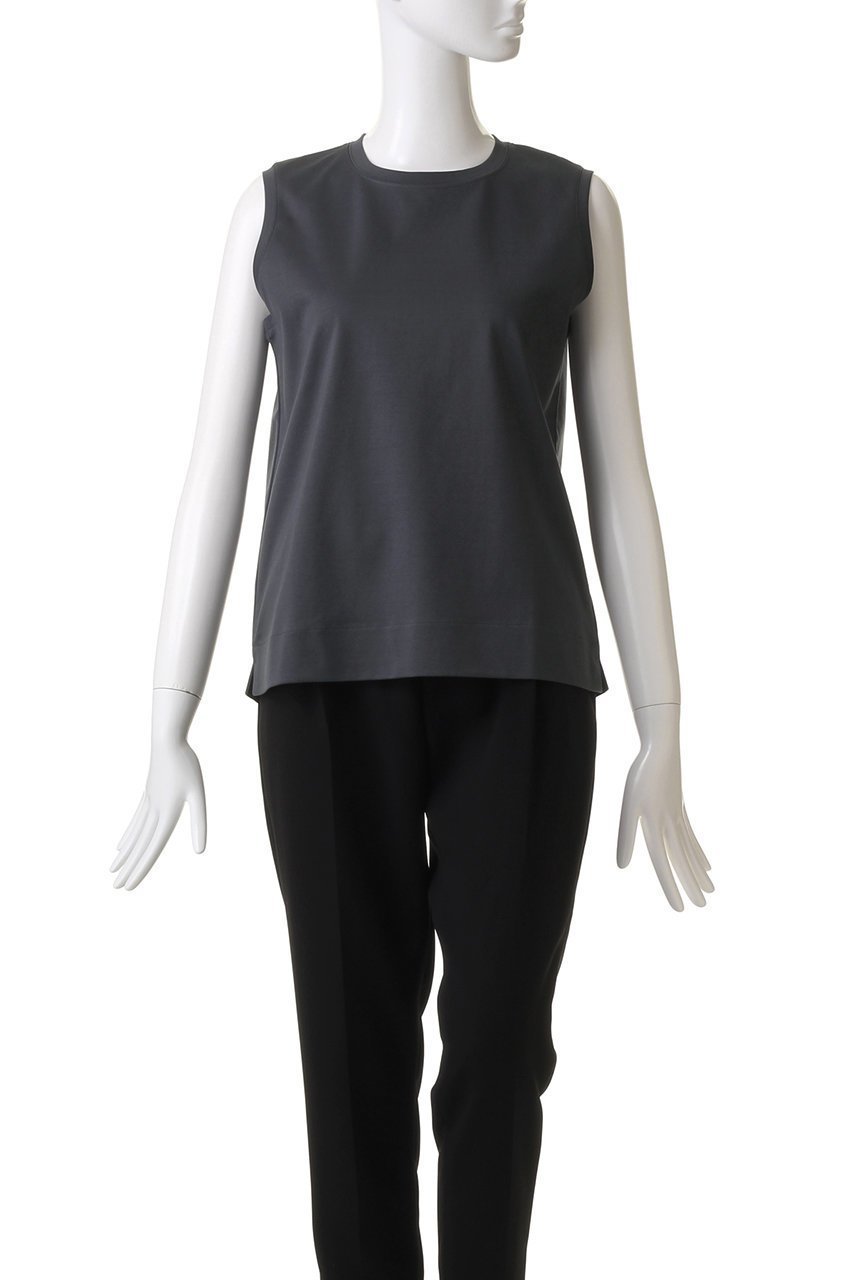 【エブール/ebure】のピュアオーガニックバイオ ノースリーブトップス 人気、トレンドファッション・服の通販 founy(ファニー) 　ファッション　Fashion　レディースファッション　Fashion for Women　トップス・カットソー　Cut & Sew Tops　キャミソール&ノースリーブ　Camisoles & Sleeveless Tops　シャツ・ブラウス・オフィスカジュアル　Elegant Blouses & Button-Ups　ロングTシャツ・Tシャツ　Longline T-Shirts & Tees　カットソー・ベーシックTシャツ　Cut-and-Sewn Tops / Stretch Tees & Basics　インナー　Innerwear　キャミソール　Camisole, Spaghetti Strap Top　コンパクト　Compact, Small Size　シンプル　Simple, Minimal　タンク　Tank Top, Sleeveless Top　other-2|ID: prp329100003898803 ipo3291000000032839156