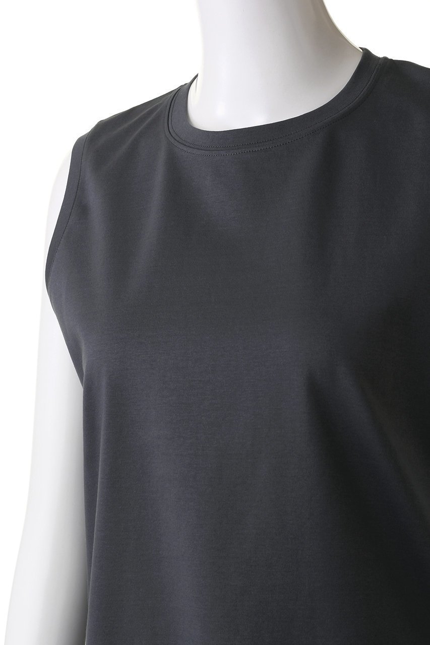 【エブール/ebure】のピュアオーガニックバイオ ノースリーブトップス 人気、トレンドファッション・服の通販 founy(ファニー) 　ファッション　Fashion　レディースファッション　Fashion for Women　トップス・カットソー　Cut & Sew Tops　キャミソール&ノースリーブ　Camisoles & Sleeveless Tops　シャツ・ブラウス・オフィスカジュアル　Elegant Blouses & Button-Ups　ロングTシャツ・Tシャツ　Longline T-Shirts & Tees　カットソー・ベーシックTシャツ　Cut-and-Sewn Tops / Stretch Tees & Basics　インナー　Innerwear　キャミソール　Camisole, Spaghetti Strap Top　コンパクト　Compact, Small Size　シンプル　Simple, Minimal　タンク　Tank Top, Sleeveless Top　other-5|ID: prp329100003898803 ipo3291000000032839174