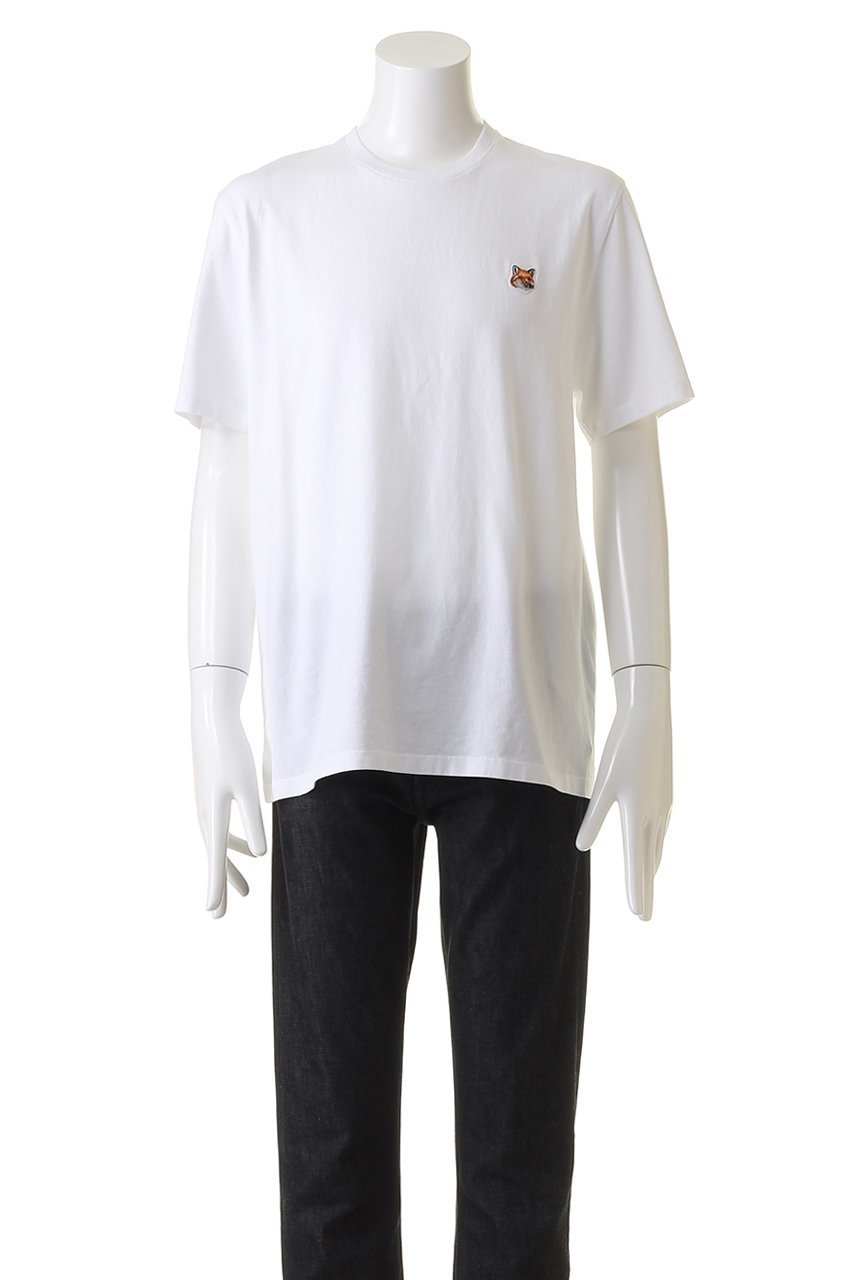 【メゾン キツネ/MAISON KITSUNE / MEN】の【MEN】FOX HEAD PATCH レギュラー Tシャツ 人気、トレンドファッション・服の通販 founy(ファニー) 　ファッション　Fashion　メンズファッション　Fashion for Men　トップス・カットソー　Cut & Sew Tops　メンズシャツ　Shirts　ショート　Short, Short Length　スリーブ　Sleeve, Long Sleeve / Short Sleeve　ハーフ　Half, Half-Length　パッチ　Patch, Appliqué　フィット　Fit, Slim Fit　レギュラー　Regular, Standard Fit　other-2|ID: prp329100003898816 ipo3291000000032933682