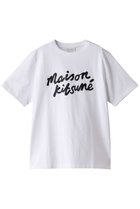 【メゾン キツネ/MAISON KITSUNE / MEN】の【MEN】MAISON KITSUNE HANDWRITING COMFORT Tシャツ ホワイト/ブラック|ID:prp329100003898819