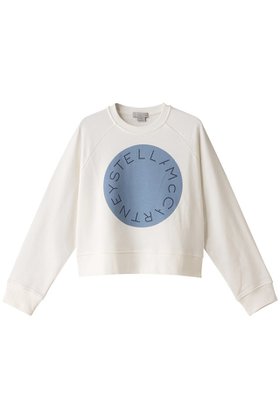 【ステラ マッカートニー/STELLA McCARTNEY / KIDS】の【KIDS】フリース ロゴ スウェットシャツ 人気、トレンドファッション・服の通販 founy(ファニー) ファッション Fashion キッズファッション KIDS トップス・カットソー Tops/Tees/Kids サークル Circle フロント Front 春 Spring 長袖 Long Sleeve |ID:prp329100003898834