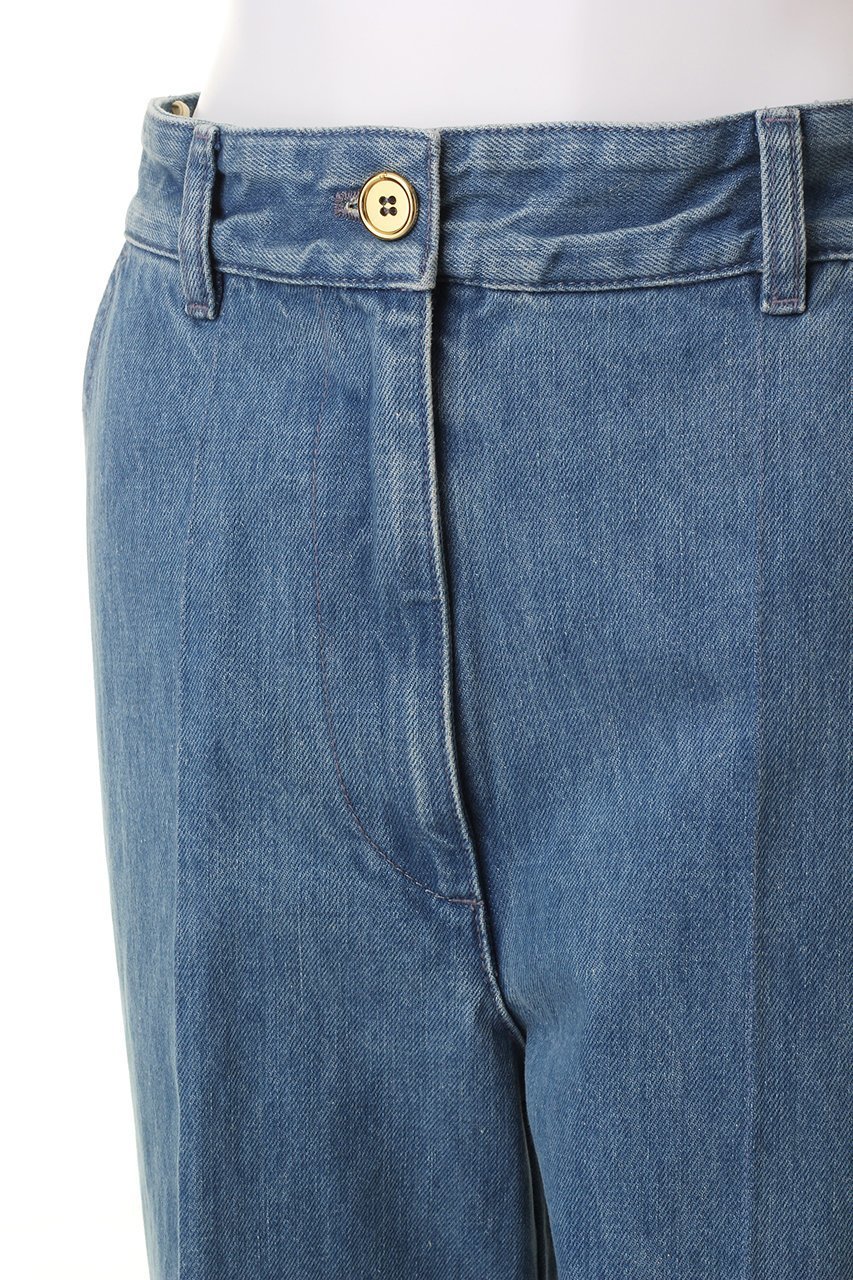 【パトゥ/PATOU】のデニム アイコニック パンツ 人気、トレンドファッション・服の通販 founy(ファニー) 　ファッション　Fashion　レディースファッション　Fashion for Women　パンツ　Pants & Trousers　デニムパンツ・ジーンズ・美脚デニム　Denim Jeans & Pants　ストレート　Straight, Straight Cut　デニム　Denim, Jeans Material　ロング　Long, Long-Length　ロールアップ　Roll-Up, Cuffed Hem　人気　Popular, Best Seller　other-5|ID: prp329100003898861 ipo3291000000032819802