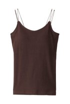 【ミディウミソリッド/MIDIUMISOLID】のcamisoles with bulit in padded bras キャミソール brown|ID: prp329100003898898 ipo3291000000025700334