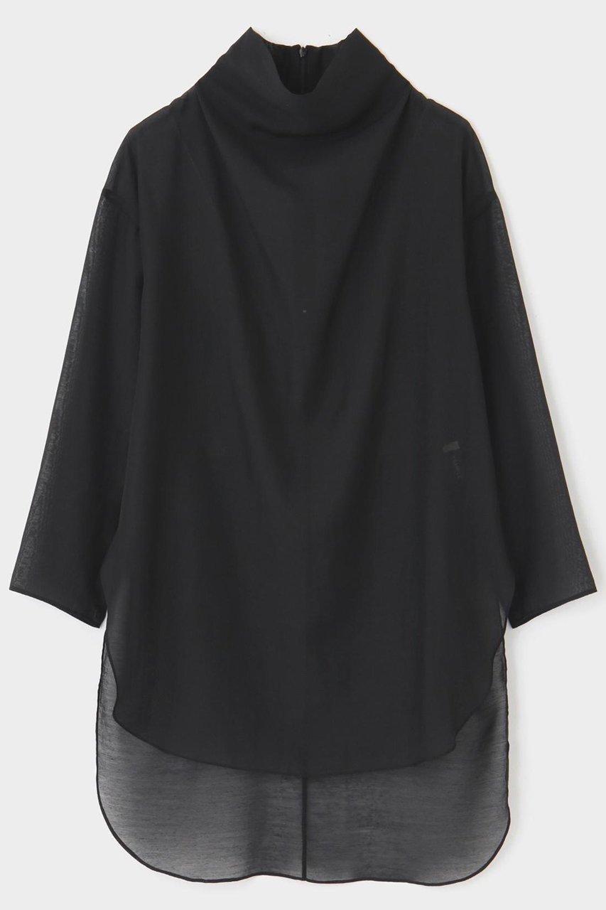 【ル フィル/LE PHIL】のハイネックシアーボイルブラウス 人気、トレンドファッション・服の通販 founy(ファニー) 　ファッション　Fashion　レディースファッション　WOMEN　トップス・カットソー　Tops/Tshirt　シャツ/ブラウス　Shirts/Blouses　インナー　Inner　シアー　Sheer　ジャケット　Jacket　スリーブ　Sleeve　ハイネック　High Neck　パターン　Pattern　ロング　Long　 other-1|ID: prp329100003898902 ipo3291000000032232967