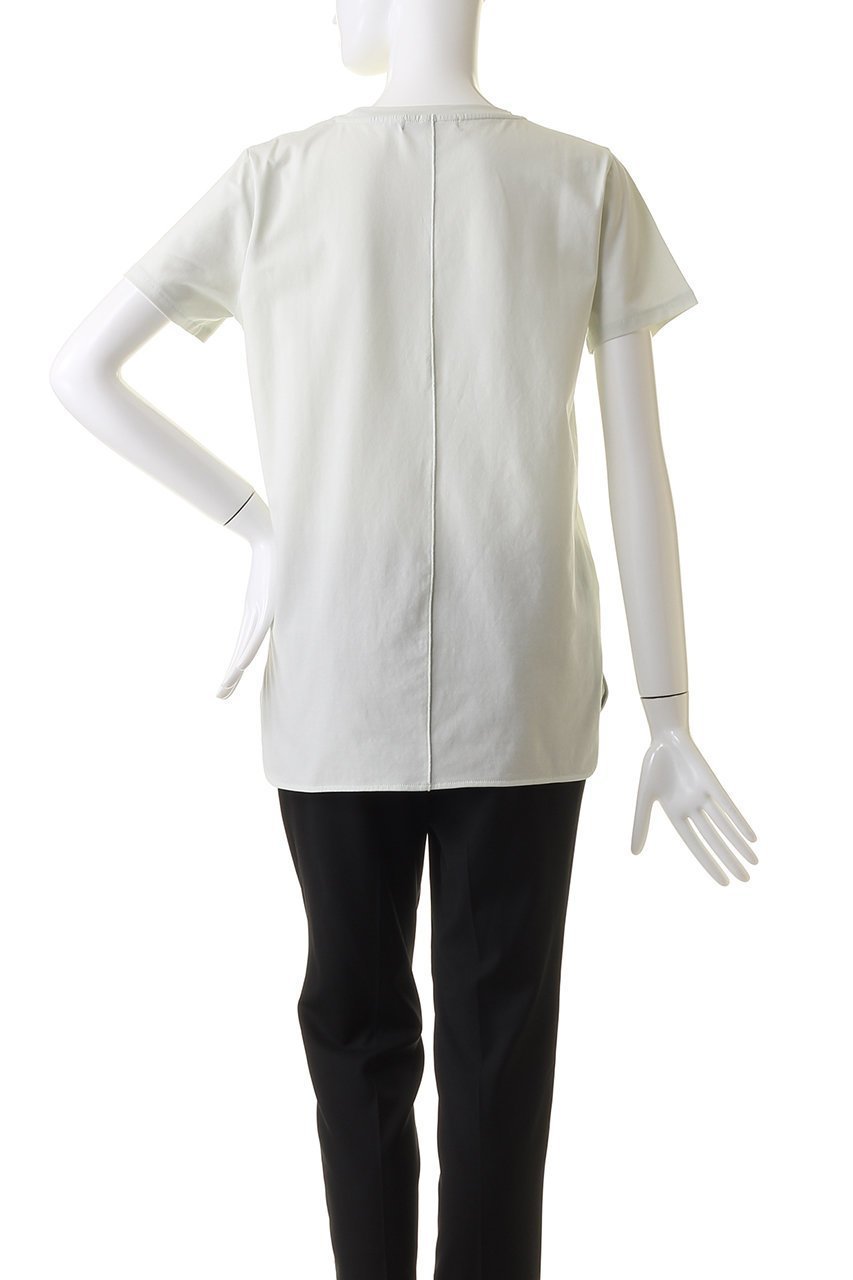 【ベイジ,/BEIGE,】のBROIS(ブロア)/Tシャツ 人気、トレンドファッション・服の通販 founy(ファニー) 　ファッション　Fashion　レディースファッション　WOMEN　トップス・カットソー　Tops/Tshirt　シャツ/ブラウス　Shirts/Blouses　ロング / Tシャツ　T-Shirts　カットソー　Cut and Sewn　コンパクト　Compact　ショート　Short　シンプル　Simple　スリット　Slit　スリーブ　Sleeve　半袖　Short Sleeve　無地　Plain Color　other-4|ID: prp329100003898913 ipo3291000000031374941