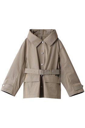 【チノ/CINOH】 FINX コットンフーディコート人気、トレンドファッション・服の通販 founy(ファニー) ファッション Fashion レディースファッション WOMEN アウター Coat Outerwear コート Coats シェイプ Shape ショート Short ジャケット Jacket フォルム Form ヴィンテージ Vintage |ID:prp329100003898954