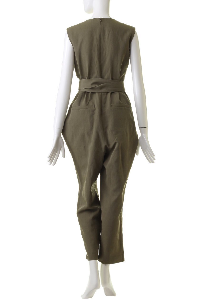 【エステータ/esteta】のウールリネンコンビネゾン 人気、トレンドファッション・服の通販 founy(ファニー) 　ファッション　Fashion　レディースファッション　Fashion for Women　パンツ　Pants & Trousers　コンビネゾン　Jumpsuit, All-in-One　タンブラー　Tumbler, Travel Mug　ツイル　Twist, Twisted Detail　リネン　Linen, Linen Fabric　ロング　Long, Long-Length　other-4|ID: prp329100003898993 ipo3291000000032819808