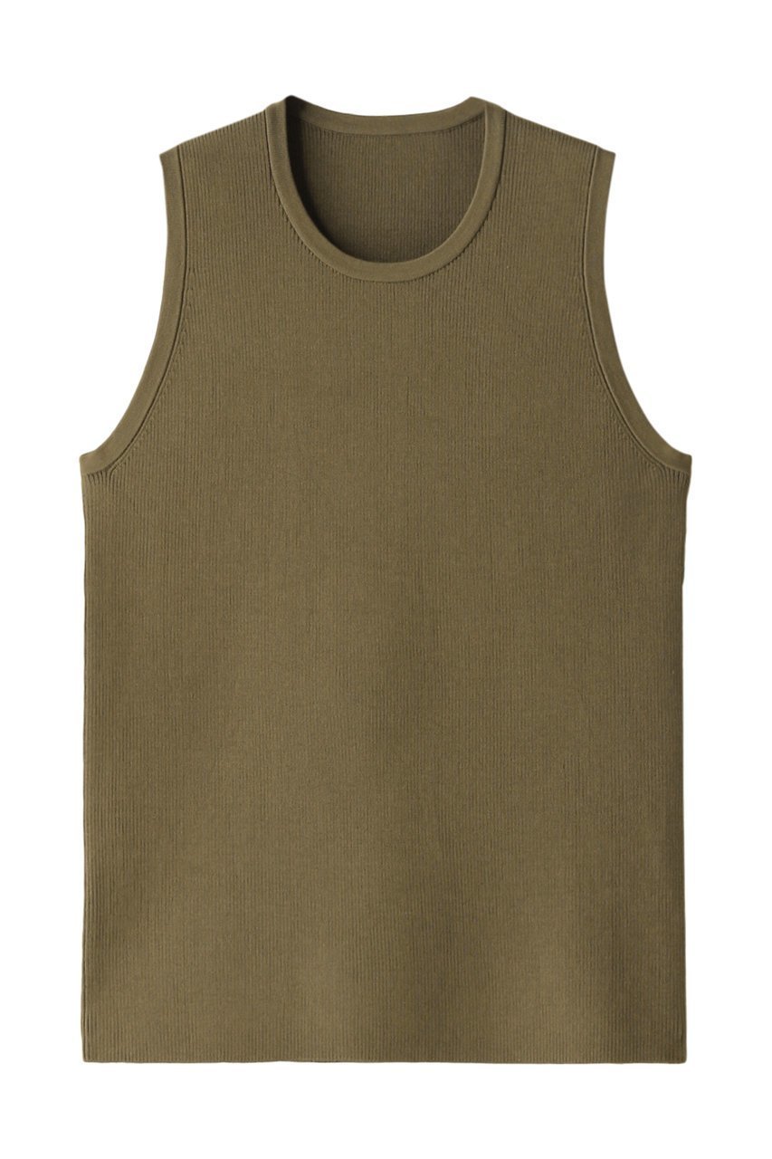 【エステータ/esteta】のコットンシルクノースリーブニット インテリア・キッズ・メンズ・レディースファッション・服の通販 founy(ファニー) 　ファッション　Fashion　レディースファッション　Fashion for Women　トップス・カットソー　Cut & Sew Tops　ニット　Knit Tops & Sweaters　キャミソール&ノースリーブ　Camisoles & Sleeveless Tops　カジュアルプルオーバー・ニットトップス　Pullovers & Knit Tops / Casual Pullovers　おすすめ　Recommended / Our Picks　インナー　Innerwear　カットソー　Cut and Sewn Top　シルク　Silk, 100% Silk　シンプル　Simple, Minimal　ノースリーブ　Sleeveless, No-Sleeve　フィット　Fit, Slim Fit　ラグジュアリー　Luxury, Elegant　カーキ|ID: prp329100003898994 ipo3291000000032949379