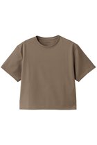 【エステータ/esteta】のスーピマコットンプレミアムジャージー半袖クロップドT ブラウン|ID: prp329100003898995 ipo3291000000032865454