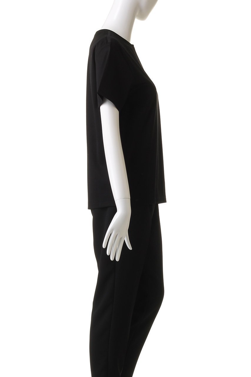 【エステータ/esteta】のスーピマコットンプレミアムジャージー半袖Tシャツ 人気、トレンドファッション・服の通販 founy(ファニー) 　ファッション　Fashion　レディースファッション　Fashion for Women　トップス・カットソー　Cut & Sew Tops　シャツ・ブラウス・オフィスカジュアル　Elegant Blouses & Button-Ups　ロングTシャツ・Tシャツ　Longline T-Shirts & Tees　カットソー・ベーシックTシャツ　Cut-and-Sewn Tops / Stretch Tees & Basics　おすすめ　Recommended / Our Picks　なめらか　Smooth, Silky Texture　インナー　Innerwear　コンパクト　Compact, Small Size　ショート　Short, Short Length　シンプル　Simple, Minimal　ストレッチ　Stretch, Stretchy Fabric　スリーブ　Sleeve, Long Sleeve / Short Sleeve　リュクス　Luxury, Elegant, High-End, Chic　再入荷　Restock / Back in Stock　半袖　Short Sleeve, Half Sleeve　other-3|ID: prp329100003898996 ipo3291000000032863678