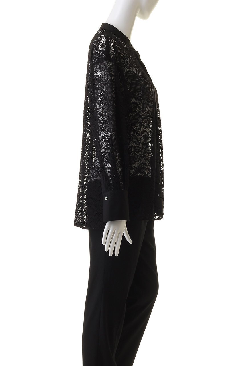 【エステータ/esteta】のコードレースシャツ 人気、トレンドファッション・服の通販 founy(ファニー) 　ファッション　Fashion　レディースファッション　Fashion for Women　トップス・カットソー　Cut & Sew Tops　シャツ・ブラウス・オフィスカジュアル　Elegant Blouses & Button-Ups　エレガント 上品　Elegant　カフス　Cuff Design　シアー　Sheer, See-Through　スリーブ　Sleeve, Long Sleeve / Short Sleeve　フラワー　Flower, Floral　モチーフ　Motif, Design Theme　ラッセル　Raschel, Raschel Lace　レース　Lace, Lace Fabric　ロング　Long, Long-Length　再入荷　Restock / Back in Stock　other-3|ID: prp329100003899000 ipo3291000000035052108