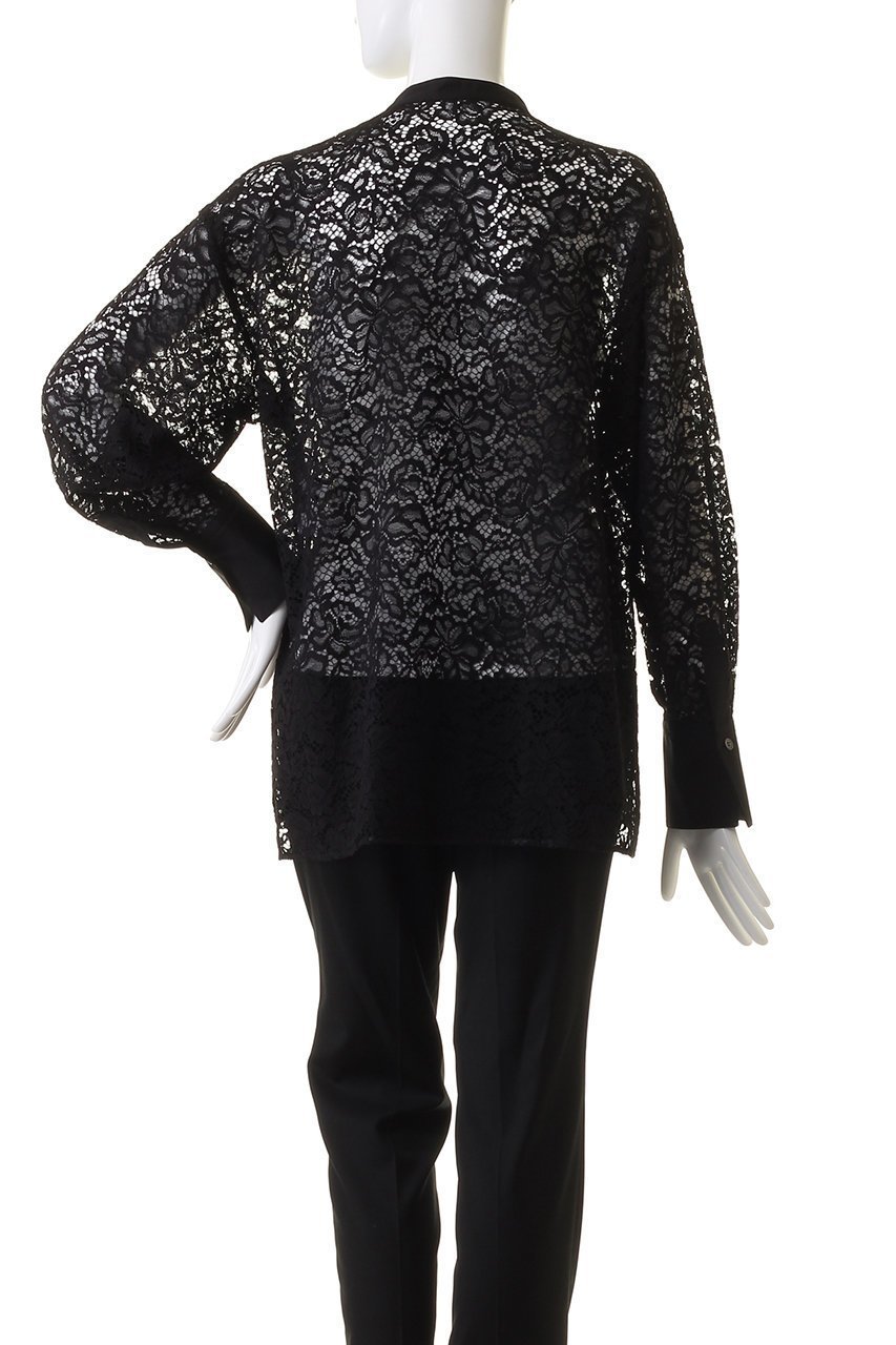 【エステータ/esteta】のコードレースシャツ 人気、トレンドファッション・服の通販 founy(ファニー) 　ファッション　Fashion　レディースファッション　Fashion for Women　トップス・カットソー　Cut & Sew Tops　シャツ・ブラウス・オフィスカジュアル　Elegant Blouses & Button-Ups　エレガント 上品　Elegant　カフス　Cuff Design　シアー　Sheer, See-Through　スリーブ　Sleeve, Long Sleeve / Short Sleeve　フラワー　Flower, Floral　モチーフ　Motif, Design Theme　ラッセル　Raschel, Raschel Lace　レース　Lace, Lace Fabric　ロング　Long, Long-Length　再入荷　Restock / Back in Stock　other-4|ID: prp329100003899000 ipo3291000000035052109