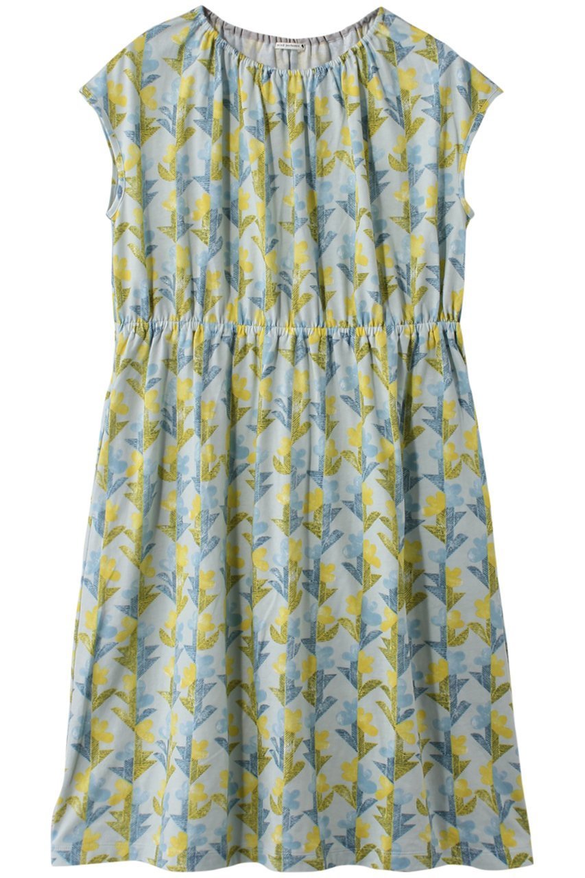 【ミナ ペルホネン/mina perhonen / KIDS】の【KIDS】twin flower ワンピース ライトブルー 150/12Y インテリア・キッズ・メンズ・レディースファッション・服の通販 founy(ファニー) 　ファッション　Fashion　キッズファッション　Fashion for Kids　ワンピース　Dresses　プリント　Print, Printed Pattern　ライトブルー|ID: prp329100003899009 ipo3291000000036236081