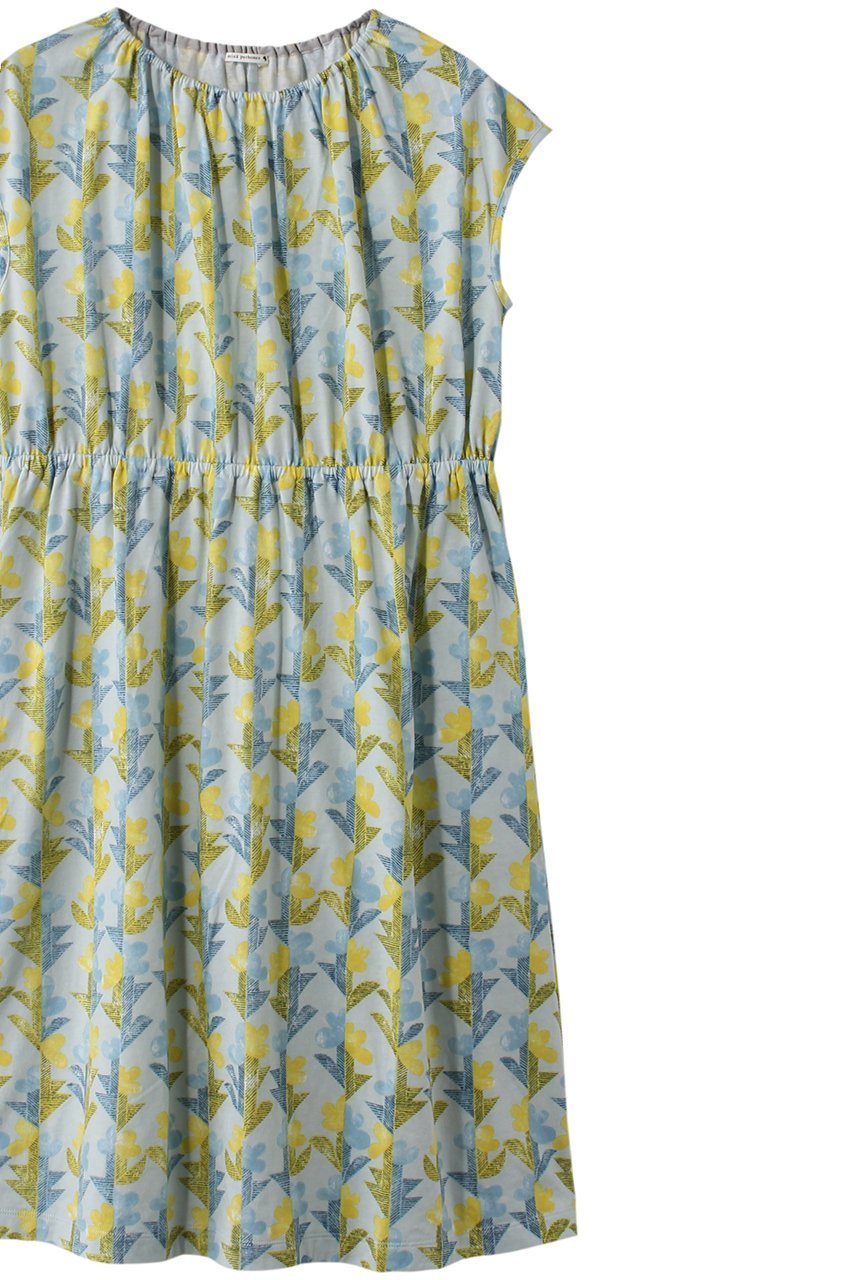 【ミナ ペルホネン/mina perhonen / KIDS】の【KIDS】twin flower ワンピース ライトブルー 150/12Y 人気、トレンドファッション・服の通販 founy(ファニー) 　ファッション　Fashion　キッズファッション　Fashion for Kids　ワンピース　Dresses　プリント　Print, Printed Pattern　other-3|ID: prp329100003899009 ipo3291000000036236084