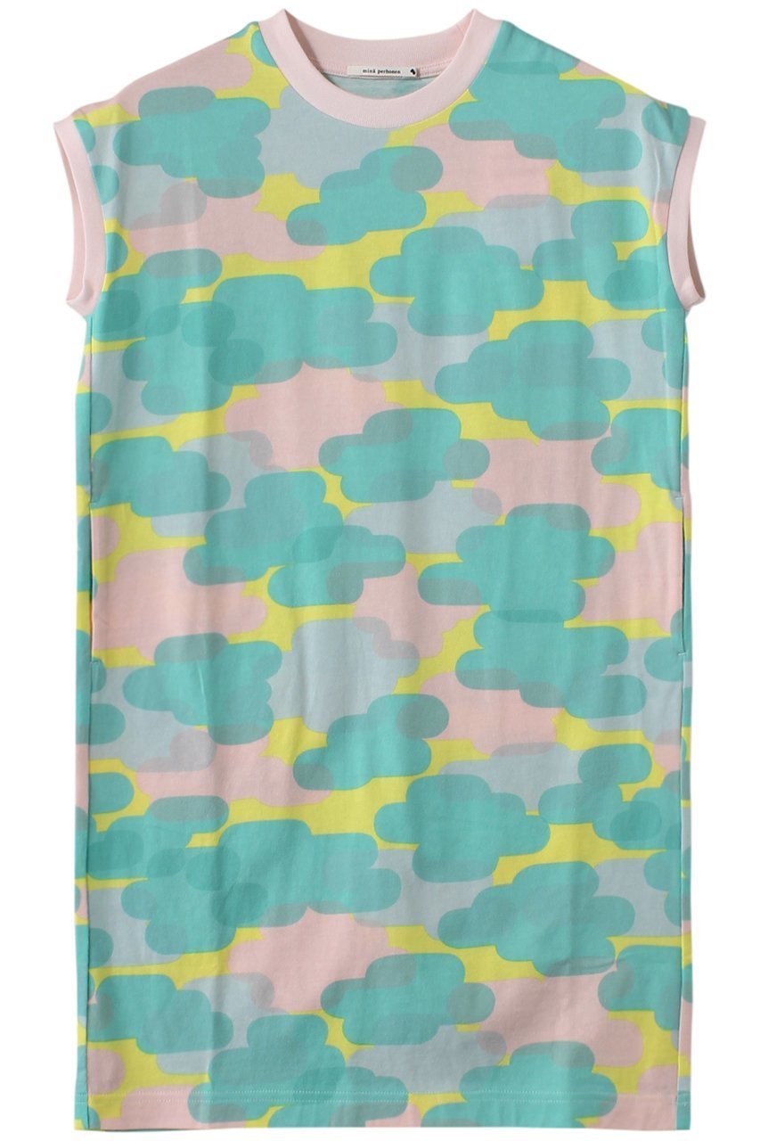 【ミナ ペルホネン/mina perhonen / KIDS】の【KIDS】slow cloud ワンピース ブルーミックス 130/8Y 人気、トレンドファッション・服の通販 founy(ファニー) ファッション Fashion キッズファッション Fashion for Kids ワンピース Dresses ミックス Mix, Mixed Style other-1|ID: prp329100003899010 ipo3291000000036192613