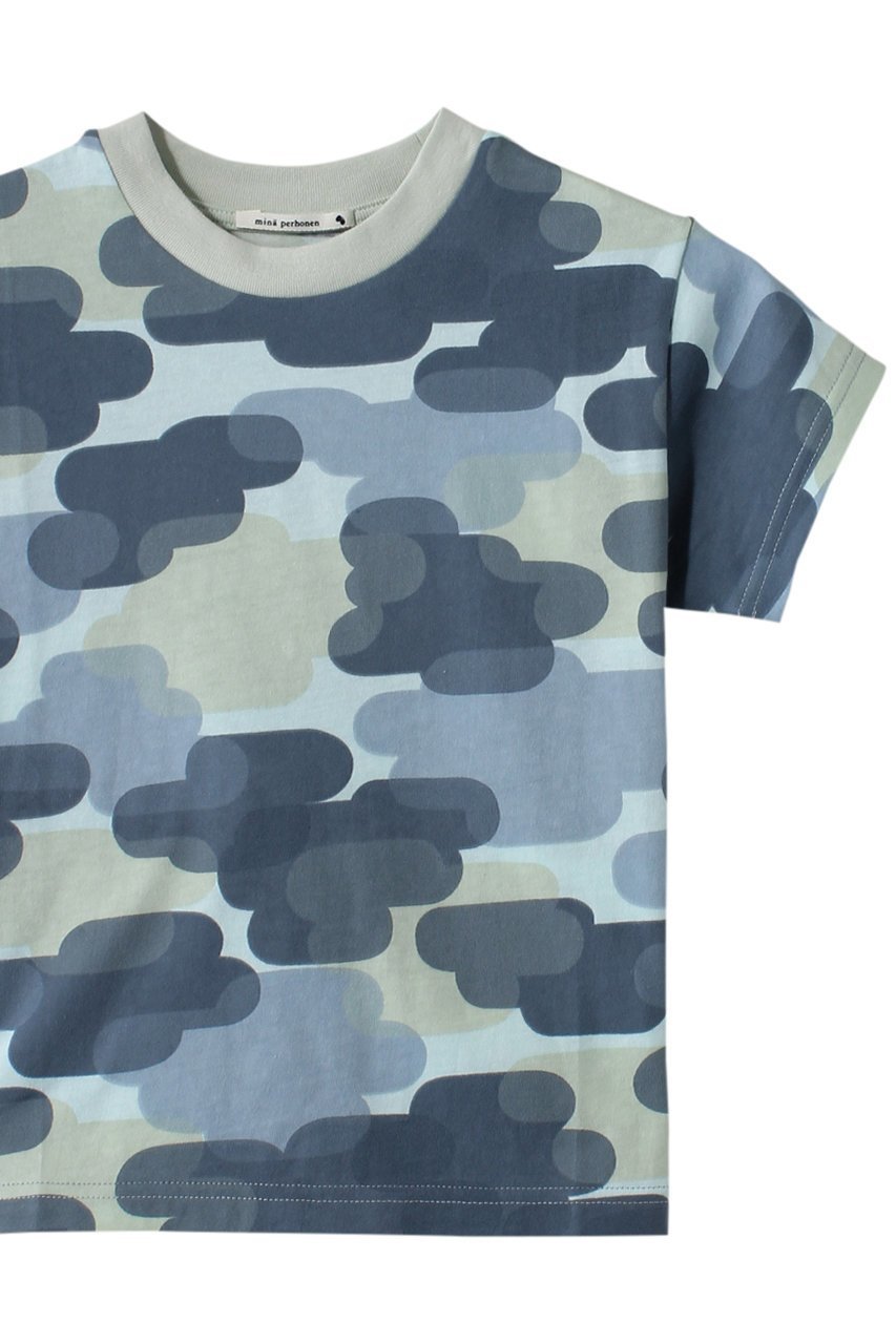 【ミナ ペルホネン/mina perhonen / KIDS】の【KIDS】slow cloud トップス ブルーミックス 130/8Y 人気、トレンドファッション・服の通販 founy(ファニー) 　ファッション　Fashion　キッズファッション　Fashion for Kids　トップス・カットソー　Cut & Sew Tops　カットソー　Cut and Sewn Top　ミックス　Mix, Mixed Style　other-3|ID: prp329100003899011 ipo3291000000036236092