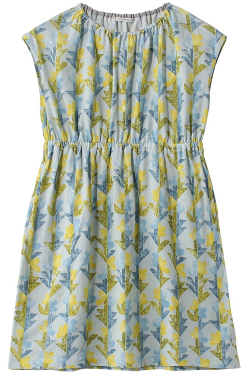 【ミナ ペルホネン/mina perhonen / KIDS】の【KIDS】twin flower ワンピース ライトブルー 130/8Y インテリア・キッズ・メンズ・レディースファッション・服の通販 founy(ファニー) 　ファッション　Fashion　キッズファッション　Fashion for Kids　ワンピース　Dresses　プリント　Print, Printed Pattern　ライトブルー|ID: prp329100003899012 ipo3291000000036236098