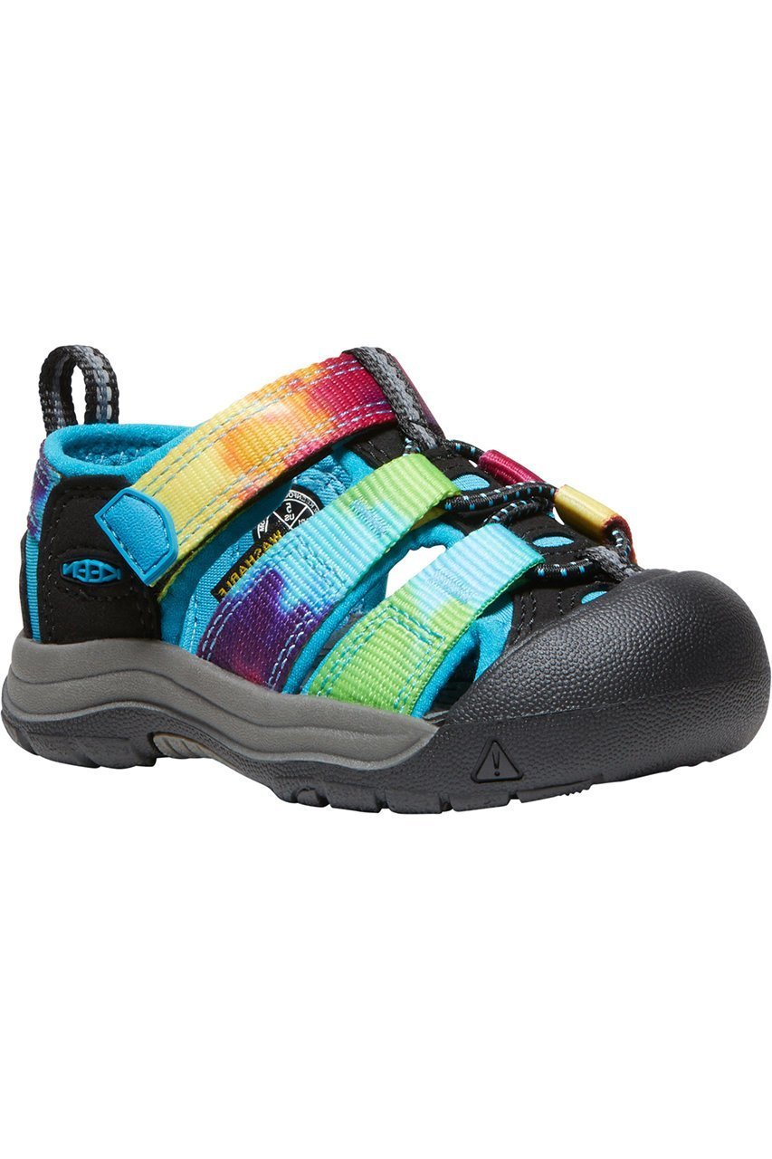 【キーン/KEEN / KIDS】の【KIDS】トドラーニューポート エイチツー インテリア・キッズ・メンズ・レディースファッション・服の通販 founy(ファニー) 　ファッション　Fashion　キッズファッション　Fashion for Kids　アウトドア　Outdoor Clothing　シューズ　Shoes, Footwear　ソックス　Socks, Hosiery　フィット　Fit, Slim Fit　ライニング　Inner Lining, Inner Fabric, Lined　ラップ　Wrap, Wrap Design　人気　Popular, Best Seller　Rainbow Tie Dye|ID: prp329100003899016 ipo3291000000033665962