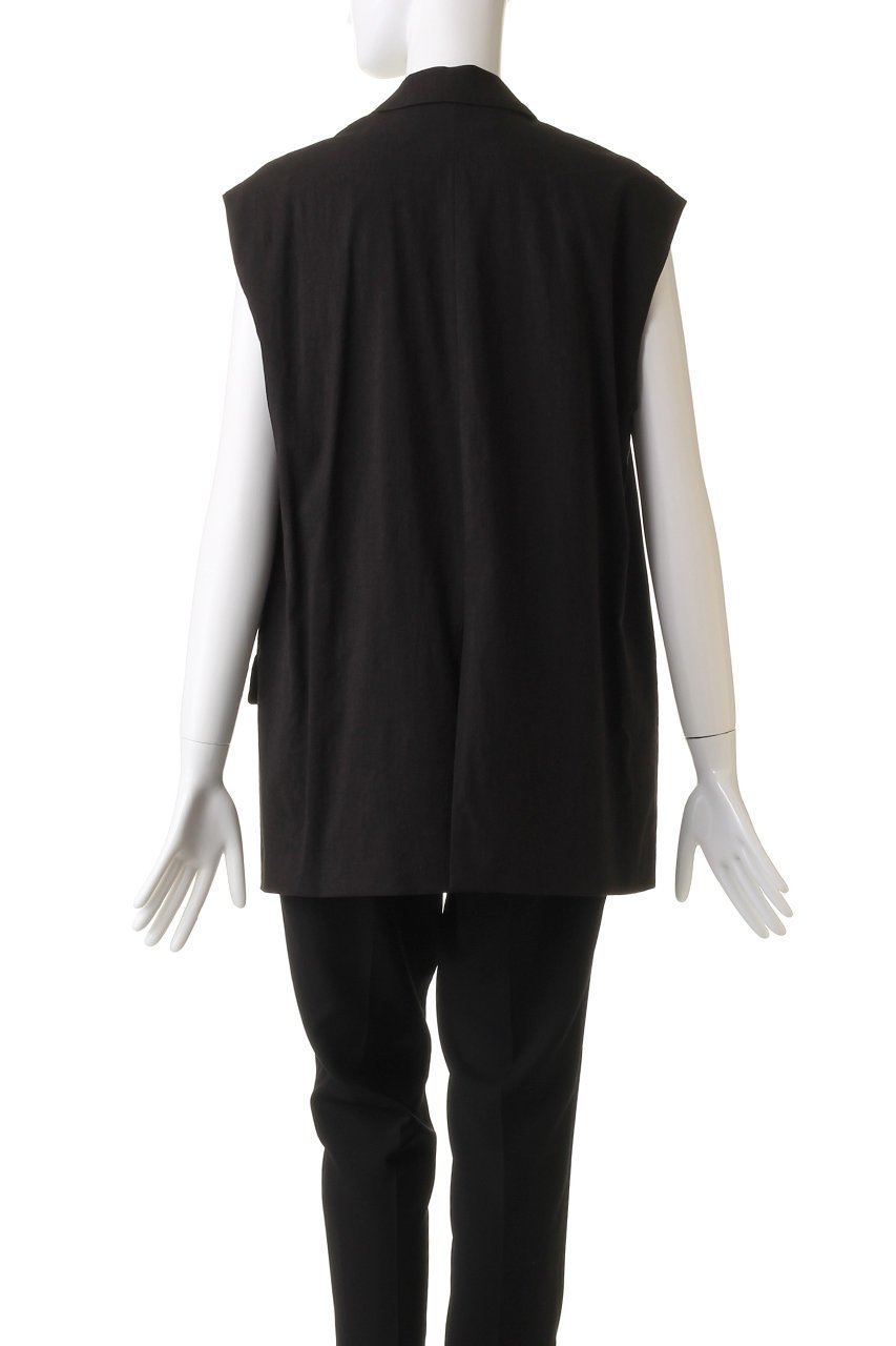 【エリオポール/heliopole】のダブルブレストジレ 人気、トレンドファッション・服の通販 founy(ファニー) 　ファッション　Fashion　レディースファッション　Fashion for Women　アウター　Coat / Outerwear Collection　レディースジャケット・軽アウター　Jackets　ジャケット　Jacket, Outerwear　ストレッチ　Stretch, Stretchy Fabric　ベスト　Vest, Waistcoat　リネン　Linen, Linen Fabric　エレガント 上品　Elegant　夏　Summer　春　Spring　S/S・春夏　SS, Spring/Summer, Warm Season　other-4|ID: prp329100003899043 ipo3291000000035491557