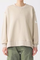 【エコアルフ/ECOALF】のMOSS BECAUSE スウェット 人気、トレンドファッション・服の通販 founy(ファニー) ファッション Fashion レディースファッション Fashion for Women トップス・カットソー Cut & Sew Tops シャツ・ブラウス・オフィスカジュアル Elegant Blouses & Button-Ups レディースパーカー・カジュアルフーディー Casual Hoodies & Sweatshirts ロングTシャツ・Tシャツ Longline T-Shirts & Tees スウェット・クルーネックトップス Sweatshirts & Crewnecks / Relaxed Fit Sweat Tops カットソー・ベーシックTシャツ Cut-and-Sewn Tops / Stretch Tees & Basics コレクション Collection, Seasonal Line スウェット / スエット Sweatshirt, Sweatwear トレンド Trend, Trending Now プリント Print, Printed Pattern リラックス Relax, Relaxed Fit thumbnail ベージュ|ID: prp329100003899053 ipo3291000000032836419