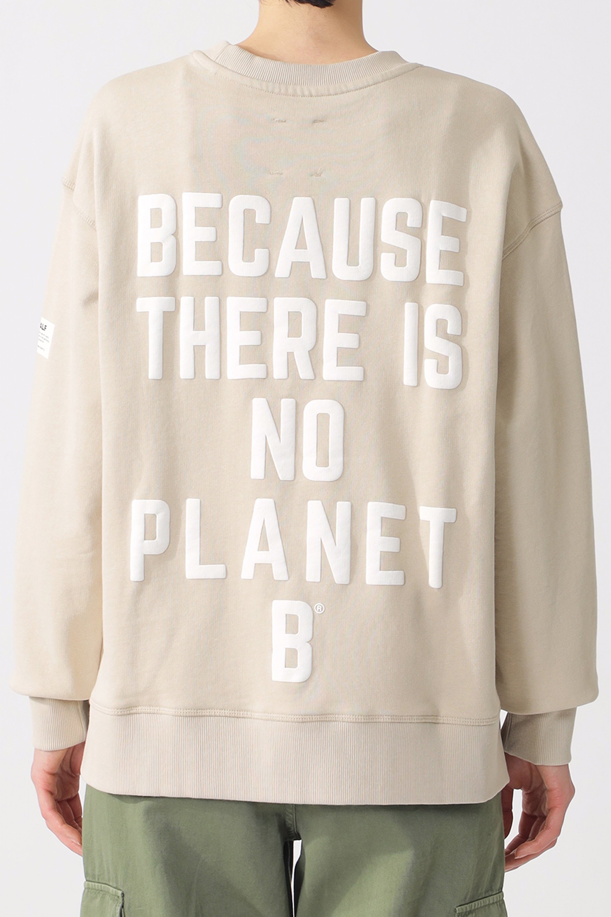 【エコアルフ/ECOALF】のMOSS BECAUSE スウェット 人気、トレンドファッション・服の通販 founy(ファニー) 　ファッション　Fashion　レディースファッション　Fashion for Women　トップス・カットソー　Cut & Sew Tops　シャツ・ブラウス・オフィスカジュアル　Elegant Blouses & Button-Ups　レディースパーカー・カジュアルフーディー　Casual Hoodies & Sweatshirts　ロングTシャツ・Tシャツ　Longline T-Shirts & Tees　スウェット・クルーネックトップス　Sweatshirts & Crewnecks / Relaxed Fit Sweat Tops　カットソー・ベーシックTシャツ　Cut-and-Sewn Tops / Stretch Tees & Basics　コレクション　Collection, Seasonal Line　スウェット / スエット　Sweatshirt, Sweatwear　トレンド　Trend, Trending Now　プリント　Print, Printed Pattern　リラックス　Relax, Relaxed Fit　other-2|ID: prp329100003899053 ipo3291000000034954524