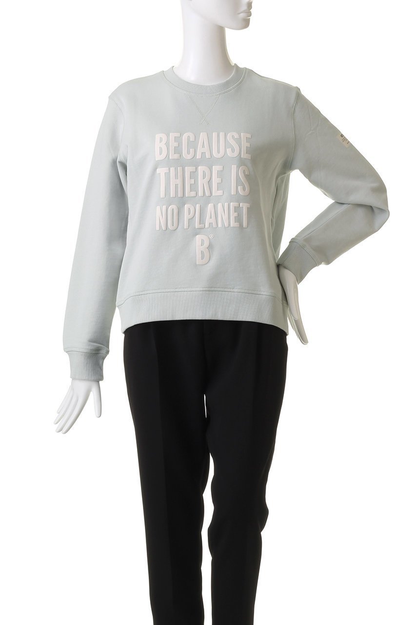 【エコアルフ/ECOALF】のEFESO BECAUSE スウェット 人気、トレンドファッション・服の通販 founy(ファニー) 　ファッション　Fashion　レディースファッション　Fashion for Women　トップス・カットソー　Cut & Sew Tops　シャツ・ブラウス・オフィスカジュアル　Elegant Blouses & Button-Ups　レディースパーカー・カジュアルフーディー　Casual Hoodies & Sweatshirts　ロングTシャツ・Tシャツ　Longline T-Shirts & Tees　スウェット・クルーネックトップス　Sweatshirts & Crewnecks / Relaxed Fit Sweat Tops　カットソー・ベーシックTシャツ　Cut-and-Sewn Tops / Stretch Tees & Basics　なめらか　Smooth, Silky Texture　オーガニック　Organic Cotton　コレクション　Collection, Seasonal Line　スウェット / スエット　Sweatshirt, Sweatwear　プリント　Print, Printed Pattern　other-2|ID: prp329100003899054 ipo3291000000032938120