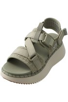 【スティーブマデン/STEVE MADDEN】のDECORUM 厚底ウェッジソールサンダル オリーブ|ID: prp329100003899069 ipo3291000000032886185