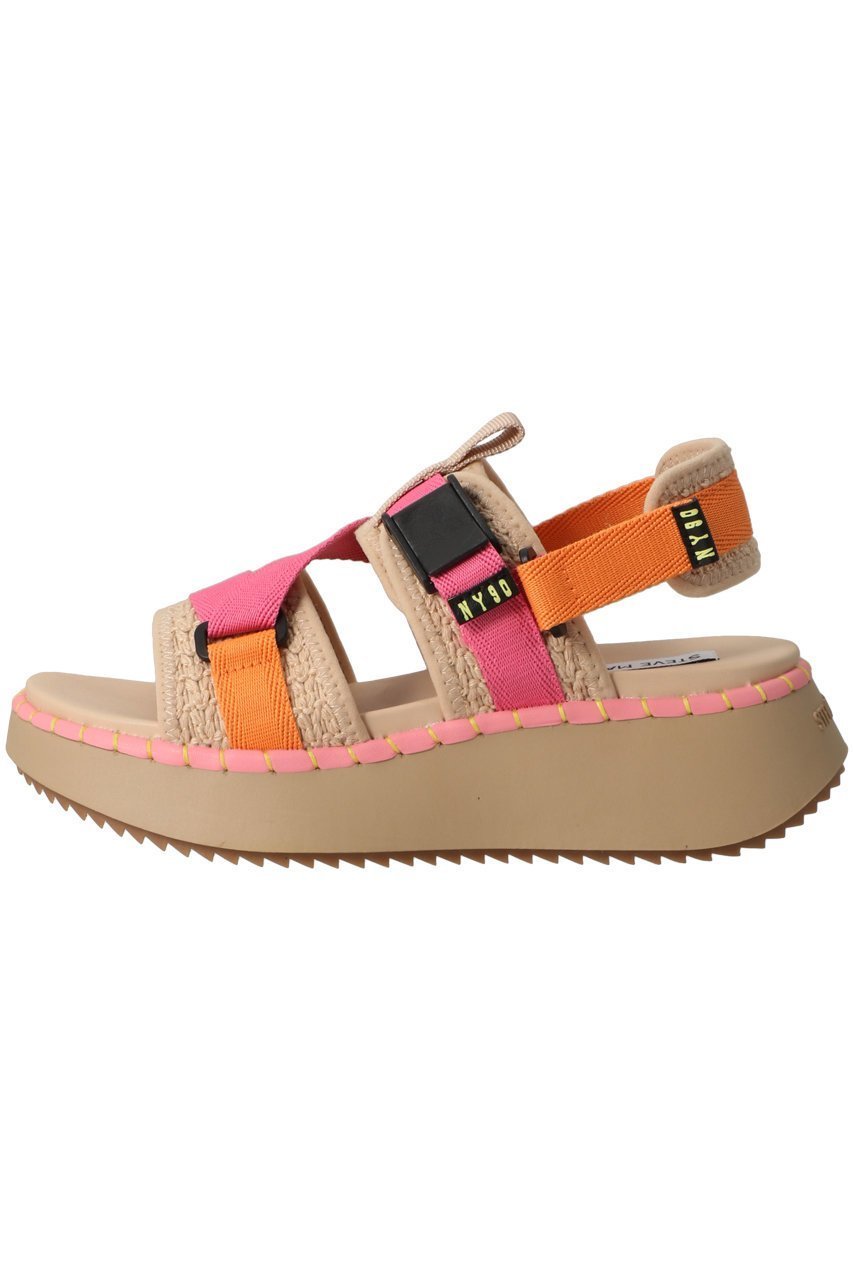 【スティーブマデン/STEVE MADDEN】のDECORUM 厚底ウェッジソールサンダル 人気、トレンドファッション・服の通販 founy(ファニー) 　ファッション　Fashion　レディースファッション　Fashion for Women　サンダル　Sandals, Summer Shoes　ソックス　Socks, Hosiery　厚底　Platform Shoes　夏　Summer　other-2|ID: prp329100003899069 ipo3291000000032886189