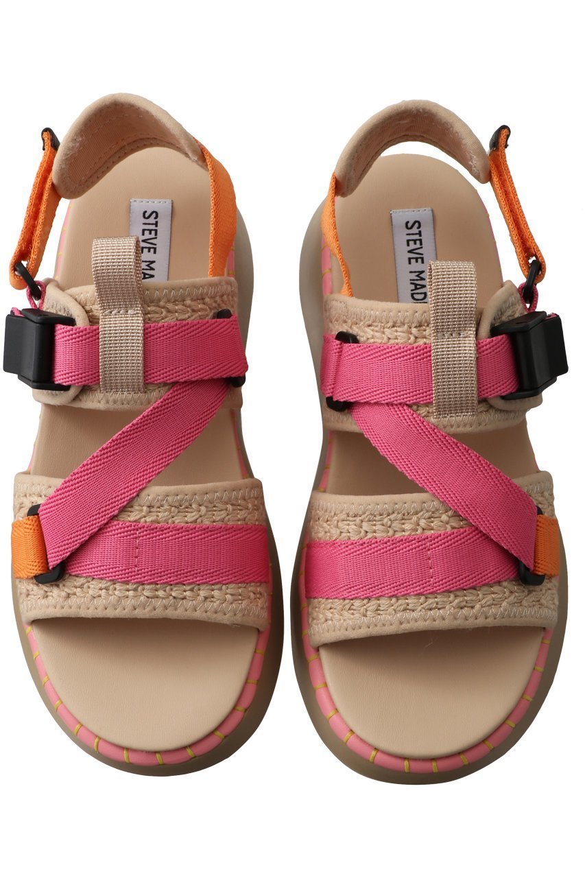 【スティーブマデン/STEVE MADDEN】のDECORUM 厚底ウェッジソールサンダル 人気、トレンドファッション・服の通販 founy(ファニー) 　ファッション　Fashion　レディースファッション　Fashion for Women　サンダル　Sandals, Summer Shoes　ソックス　Socks, Hosiery　厚底　Platform Shoes　夏　Summer　other-4|ID: prp329100003899069 ipo3291000000032886198