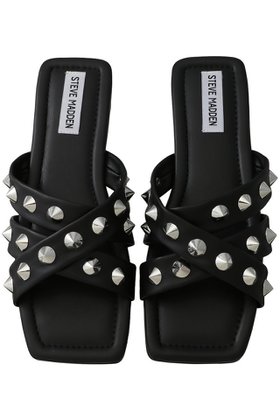 【スティーブマデン/STEVE MADDEN】のMALEAH フラットスタッズサンダル 人気、トレンドファッション・服の通販 founy(ファニー) ファッション Fashion レディースファッション Ladies' Fashion Online サンダル Sandals シンプル Simple スタッズ Studs トレンド Trend フラット Flat 再入荷 Restock/Back In Stock/Re Arrival |ID:prp329100003899072