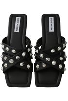 【スティーブマデン/STEVE MADDEN】のMALEAH フラットスタッズサンダル 人気、トレンドファッション・服の通販 founy(ファニー) ファッション Fashion レディースファッション Ladies' Fashion Online サンダル Sandals シンプル Simple スタッズ Studs トレンド Trend フラット Flat 再入荷 Restock/Back In Stock/Re Arrival thumbnail ブラック|ID: prp329100003899072 ipo3291000000032693953