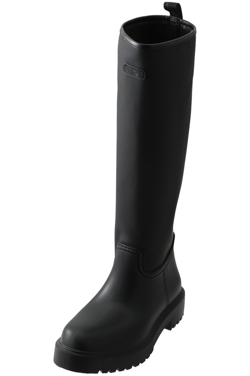 【エスメラルダ/Esmeralda】の【UNISA】【レイン対応】ラバーロングブーツ 人気、トレンドファッション・服の通販 founy(ファニー) 　ファッション　Fashion　レディースファッション　Fashion for Women　レイン　Rain, Rainproof　ロング　Long, Long-Length　ワイド　Wide, Wide Fit　other-2|ID: prp329100003899076 ipo3291000000035060271