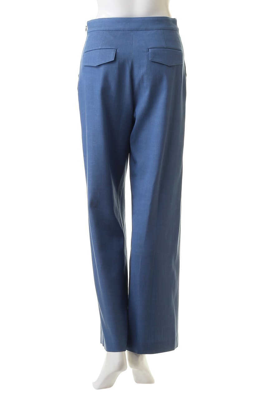 【アルアバイル/allureville】のデニムライクマリンパンツ 人気、トレンドファッション・服の通販 founy(ファニー) 　ファッション　Fashion　レディースファッション　Fashion for Women　パンツ　Pants & Trousers　シンプル　Simple, Minimal　ストレート　Straight, Straight Cut　エレガント 上品　Elegant　other-4|ID: prp329100003899118 ipo3291000000032820936