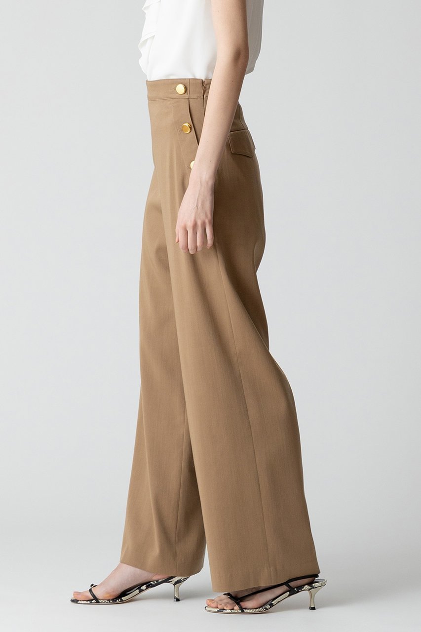 【アルアバイル/allureville】のデニムライクマリンパンツ 人気、トレンドファッション・服の通販 founy(ファニー) 　ファッション　Fashion　レディースファッション　Fashion for Women　パンツ　Pants & Trousers　シンプル　Simple, Minimal　ストレート　Straight, Straight Cut　エレガント 上品　Elegant　other-8|ID: prp329100003899118 ipo3291000000032820940